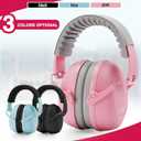 WORKPRO Noise Cancelling Headphones for Kids, NRR 25dB Kids Ear Protection, Autism Noise Reduction Ear Muffs