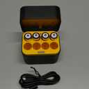 Rechargeable AA Batteries with Fast Charger,8 Pack 1.5V 3600mWh High Capacity aa Lithium Batteries, Constant Output Double a Batteries,2500+ Cycle Life, 2.5H Fast Charging