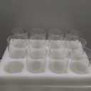 Koyal Wholesale Glass Hurricane Candle Holders, Tall Cylinder Chimney Tubes, Open On Both Ends for Pillar, Taper Candles Cover, Wedding Centerpieces Decorations, Bulk Set (6, 2.6" W x 10" H)