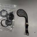 ROCKBROS Out Front Mount Compatible with Garmin, iGPSPORT - Bike Handlebar 1.26-1.38/ 32-35mm