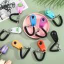 16 Pcs Dog Training Clickers with Wrist Bands Multicolor Pet Dog Cat Training Clickers & Behavior Aids Portable Pet Train Tools Supplies for Behavior Exercise