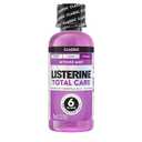 Listerine Total Care Intense Anticavity Fluoride Mouthwash, 6 Benefits in 1 Oral Rinse Helps Kill 99% of Bad Breath Germs, Prevents Cavities, Provides 360 Clean*, ADA-Accepted, Intense Mint, 95 mL