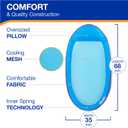 SwimWays Spring Float Premium Hammock Pool Lounger, Inflatable Pool Floats Adult with Fast Inflation for Ages 15 & Up, One Size