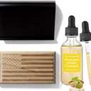 Car Air Freshener Wood Car Fresheners Diffuser, Pistachio & Salty Caramel