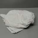 SiinvdaBZX 2-Piece Set Ruffled Crib Skirt & Microfiber Crib Sheet, Fit for Baby Standard Crib & Nursery Toddler Bedding, 52"x28" + Adjustable Elastic 14" Drop (White)