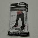 SB SOX Compression Socks for Men & Women (20-30 mmHg) - Best Support Stockings for Travel, Medical, and Sports - Perfect for Everyday Wear (Medium, Black/Pink)