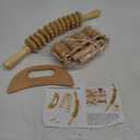 3Pcs Wood Therapy Massage Tools Lymphatic Drainage Massager Wooden Massager Body Sculpting Tools for Maderoterapia, Anti-Cellulite, Pain Relief