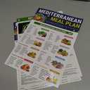 Set 3 Mediterranean Diet Chart Food List 2026, Mediterranean Ingredient Meal Plan, Serving Sizes Calories Net Carbs, Weight Loss Diet, Diabetes-Friendly, Heart Healthy, Easy Recipes for Beginners