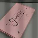 Black and Pink Highlight Wig Lace Front Wigs Pre Plucked with Baby Hair Glueless Wig 26 Inch Long Straight for Women Pink Color Forehead Synthetic 1341 Lace Front Wig