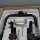 Sport Bike Motorcycle Rear Stand, 360 Movable Lift Stands, Revolutionary Heavy Duty Motorcycle Stands - Quick, Safe, and Easy Single Person Operation Lifting Pins Not Included (Double Arm, Black)