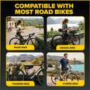Ultraverse Bike Inner Tube for 700x23-25c, 700x28-32c, 700x35-43c 28 inch Bicycle Wheel Sizes with 48mm Presta Valve - Butyl Rubber Tubes for Road and Gravel Bikes - 2 Tubes, 2 tire levers Included