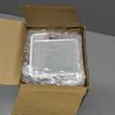 Carmanon Magnetic Book Shelf for Whiteboard, Reusable Acrylic Book Display Shelf with Strong Adsorption Capacity, Magnetic Book Holder for Classroom Refrigerator Office Teacher Kids, White