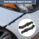 XQSMWF 2PCS Front Bumper Support Bracket Compatible with Kia Rio 2012-2017 1.6L, Replaces 865131W200 865141W200 Left & Right Side Bracket Bumper Mount Support
