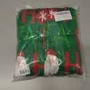 ANGELGGH Onesie Christmas Family Matching Pajamas Adult Couples Men PJs Hooded Women Novelty One-piece Sleepwear (Green)