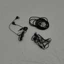 Acoustix Stereo Earbud Headphones with Microphone - Black 2ct. + 
Acoustix™ Auxiliary Braided Audio Cable