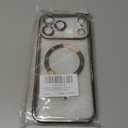 Designed for iPhone 17 Pro Max Case Magnetic, Compatible with Magsafe, Camera Control Button, Camera Lens Protector, Clear Soft TPU Plated Phone Case for iPhone 17 Pro Max, Brown