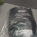 Fitdom 130L 35" Heavy Duty Extra Large Duffle with Upgrade Zipper, Durable & Water Resistant. Perfect as Camping Bag Travel Storage Tent Storage Sports Equipment Bag For Coaches & More