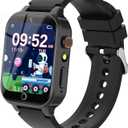 Cosjoype Smart Watch for Kids with 26 Puzzle Games HD Touchscreen Camera Video Music Player Habit Tracking Pedometer Alarm Flashlight 12/24 hr Educational Toys Birthday Gift for Girls Boys Ages 8 9 10
