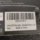 4 Pack 100 LED Fairy Lights Battery Operated with Remote, 33FT Waterproof Twinkle Lights with Timer & 8 Modes, Fairy String Light Outdoor Indoor for Bedroom Classroom DIY Christmas Decor (Warm White)