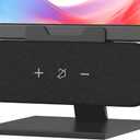 Computer Speakers for Desktop PC, 14W USB Powered Monitor Speakers with Touch Control & 1.38" Wide Clamp, Stereo Sound Enhanced Bass, Desktop Speakers for Mac Windows PS5(Black)