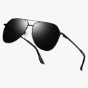 Joopin Polarized Metal Aviation Sunglasses Men, Classic Military Sun Glasses Women, Rectangle Shades UV400 Protection Costume