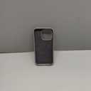 ORNARTO Compatible with iPhone 15 Pro Case 6.1", Liquid Silicone 3 Layers Full Covered Soft Gel Rubber Cover, Shockproof Protective Slim Phone Case with Anti-Scratch Microfiber Lining-Gray