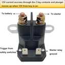 725-04439Cub Cadet SolenoidStarter Solenoid for John Deere AM138068 Cub Cadet 725-04439 MTD Riding Lawn Mower Tractor
