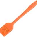 uxcell Silicone Home Kitchenware Cooking Tool Baster Turkey Barbecue Pastry Brush Orange