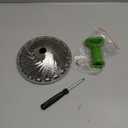 Consevisen Vegetable Steamer Basket for Cooking Food, Stainless Steel Veggie Steam Basket for Pot, Folding Expandable Steaming Insert with Extendable Handle Fits Various Size Pot, 5.1" to 9"