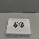 Bluetooth Hearing Aids for Seniors, Rechargeable Hearing Aid Earbuds for Hearing Loss People, Hearing Amplifiers for Seniors, 3 Noise Cancelling and 5 Volume, LED Power Display and Auto-On/Off