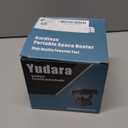 Portable Cordless Small Space Heater for Dewalt 20V Max Battery, 170W Efficient Heating Small Room Space Heater with 180Adjustable Angle, Safe & Quiet for Car Inside Office Room Tent Use(No Battery)