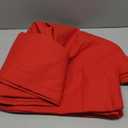 Red Solid Panel Curtains, 63 Inches Long, Set of 2, 100% Cotton, Light Filtering for Privacy, Bold Farmhouse Dcor, Great for Bedroom, Living Room, 54" W x 63" L