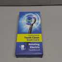 TEETHEORY Rotating Electric Toothbrush for Adults with 8 Brush Heads (2 Types), 4 Modes Deep Clean Electric Toothbrush with Rechargeable Power and 2 Min Smart Timer (1- Black, p1)