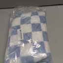 Yurhap Checkered Baby Blanket Fleece Baby Blankets for Boys, Ultra Soft Cozy Fluffy Infant Toddler Newborn Receiving Blankets for Crib Stroller, 30''x40'', Blue