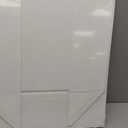 Extra Large White Gift Box White for Presents with Ribbon 19x16x6 Inches Clear Gift Box with Window Magnetic Closure Gift Boxes with Lids, 1 count