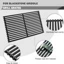 Grate Replacement for Blackstone 36 Inch Griddle Grate Parts Blackstone 36 Griddle Sear and Sizzle Steak Grid Omnivore 1554 1825 2151 1863 Cooking Plates Members Mark 4 Burner GR2298901-MM 1PCS
