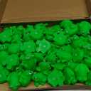 50 Pcs Rubber Frogs Squeak and Floating Green Frog Bath Toys Swimming Bathtub Shower Frog Toys Miniature Frogs for Boys and Girls Baby Shower Birthday Gifts