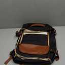 LOVEVOOK 40L Travel Backpack Carry on Flight Approved,Personal Item Bag with 3 Packing Cubes, Travel Backpack Bag for Women Fits 17" Laptop, Water-resistant Carry On Backpack for Airplanes (Black & Brown)