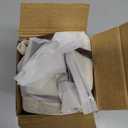 MIULEE Sidelight French Door Sheer Curtains 2 Panels Natural Linen Textured Window Treatment for Front Door/Living Room/Kitchen Light Filtering W 25 x L 72 Inches