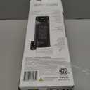 BLACK+DECKER Oscillating Space Heater, Portable Heater with Remote Control, Ceramic Small Space Heater with Two Heat Settings & LED Display, Small Heater 1500W