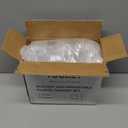 YOUBET 102 PCS Plastic Dessert Cups - 8oz Clear Square Cups - 51 Pack Mini Appetizer Cup with Tasting Spoons for Pudding, Fruit, Yogurt Parfait and Ice Cream