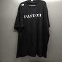 Pastor Design Christian Pastor Gift T-Shirt (Small, Black)