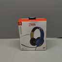 PDP Gaming AIRLITE Wired Stereo Headset with Noise-Cancelling Mic for Nintendo Switch/Switch Lite/Switch OLED (Legend of Zelda Hyrule Blue) (Blue and Gold)