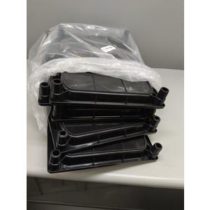 5 black shelf's for a shelf