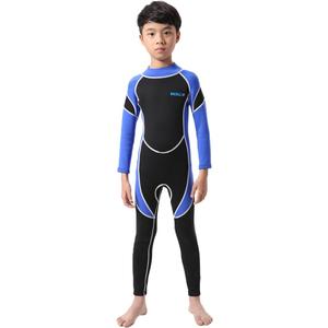 Cokar Neoprene Wetsuit One Piece Swimsuit for Kids Boys Girls UV Protection for Swim Surf Snorkel Scuba Diving (10 (FOR height 52"-57")