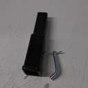 TOPTOW Hitch Extender, Fits for 2 inch Receiver, 7 inch Extension Length, with 5/8 inch Hitch Pin