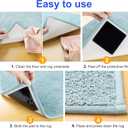 Audend Double Sided Rug Gripper, 12 Pack Non Skid Rug Pads, Rug Stickers on Wood Floor and Tile Floors, Black Carpet Gripper, Rug Gripper for Indoor, Outdoor, Home, Kitchen, Yoga Mat