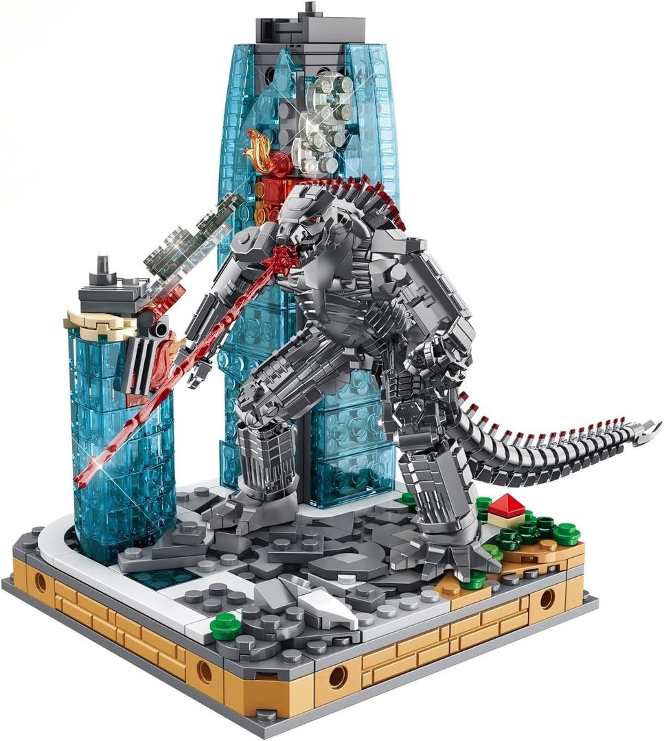 Dinosaur Building Block Set for Adults, Compatible with Lego Set, Monster Model Action Figure Toys for Boys, STEM Educational Toys for Kids Ages 6-12, 375PCS