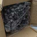 ROSELEAF 28 Pack Christmas Tree Ornaments, Artificial Glitter Berry and Flowers Stem Silver Branches Picks for Xmas Tree Decoration Gift Small Vase Home Holiday Wedding Party Decor