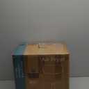 Sweetcrispy Air Fryer 6QT with Window, Square Airfryer Oven 12-in-1 for Family, 400F Rapid Air Crispy Technology, Roast Bake Dehydrate, Nonstick & Easy-Clean Basket,Grey